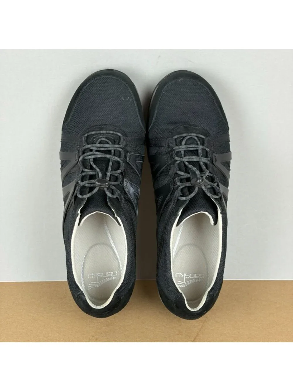 Dansko Henriette Toggle Lace Comfort Shoes Womens 10.5/11 EU 41 Black Casual